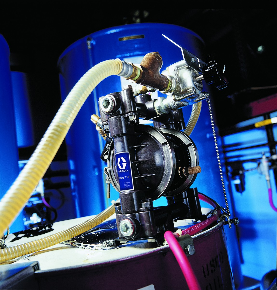 Husky 716 Air-Operated Double Diaphragm Pump Husky 716 Air-Operated Double Diaphragm Pump