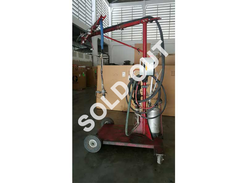 เครื่องพ่นไฟเบอร์กลาสมือสอง